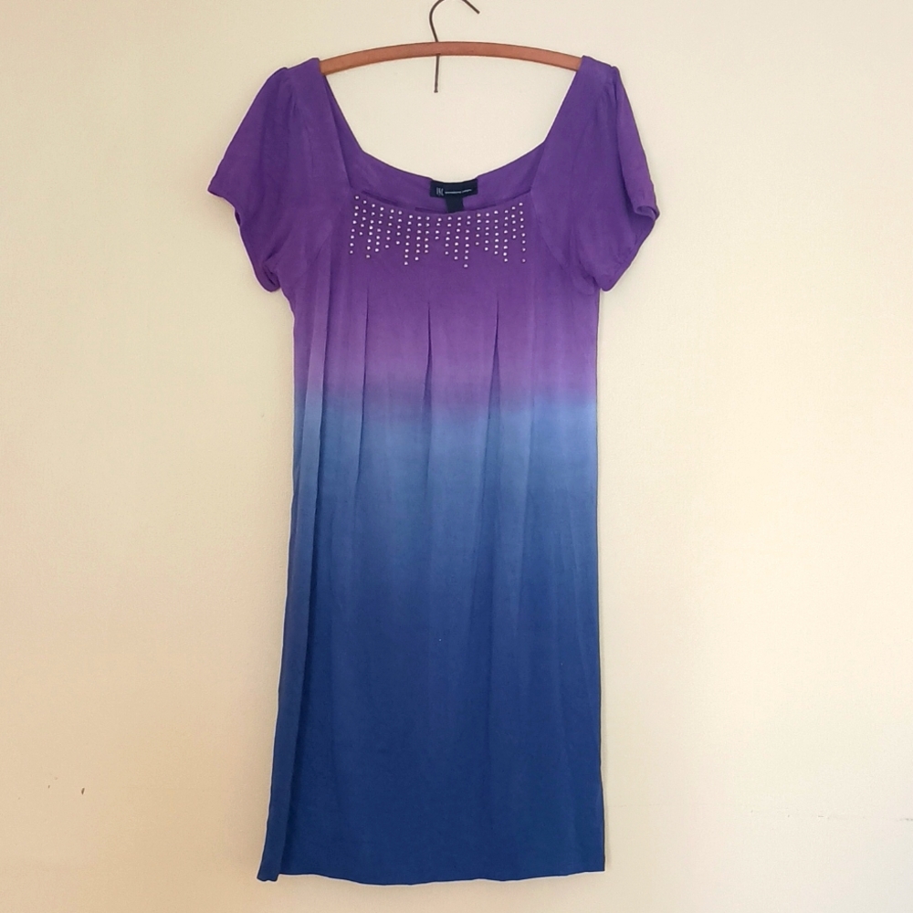 Ombre Shirt Dress